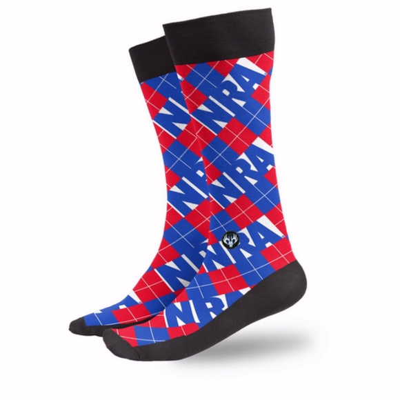 NRA Argyle Socks - NEW FAST SHIP - Picture 1 of 3
